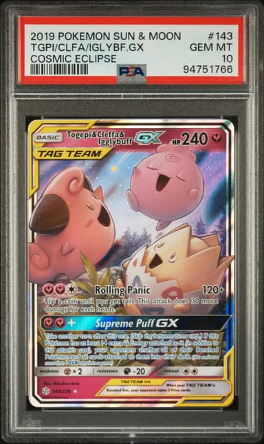 Togepi & Cleffa & Igglybuff GX