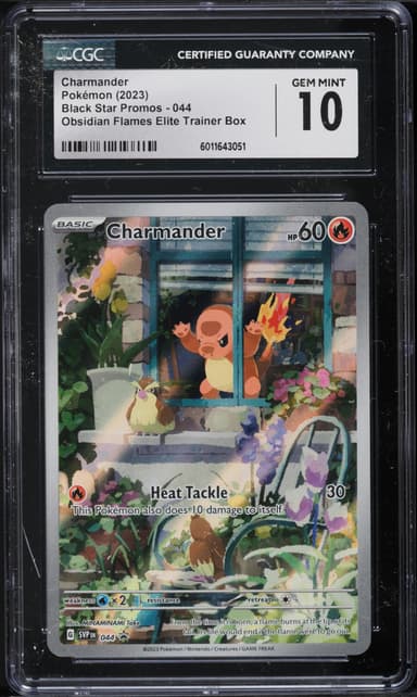 SV BLACK STAR PROMO OBSIDIAN FLAMES ETB CHARMANDER
