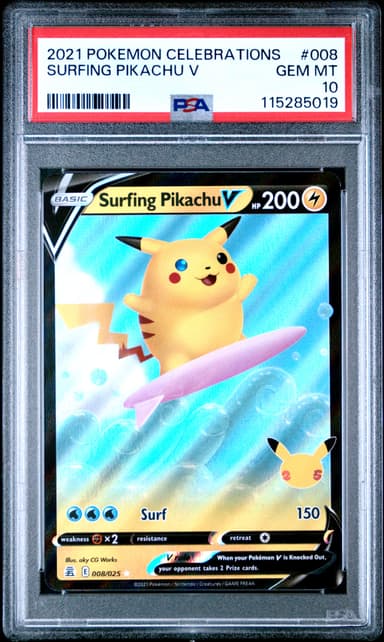Surfing Pikachu V
