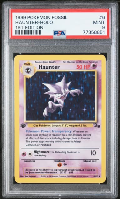 Haunter-Holo 1st Edition