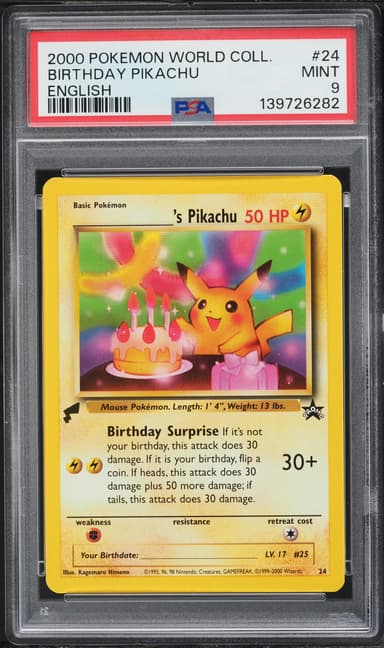 Birthday Pikachu