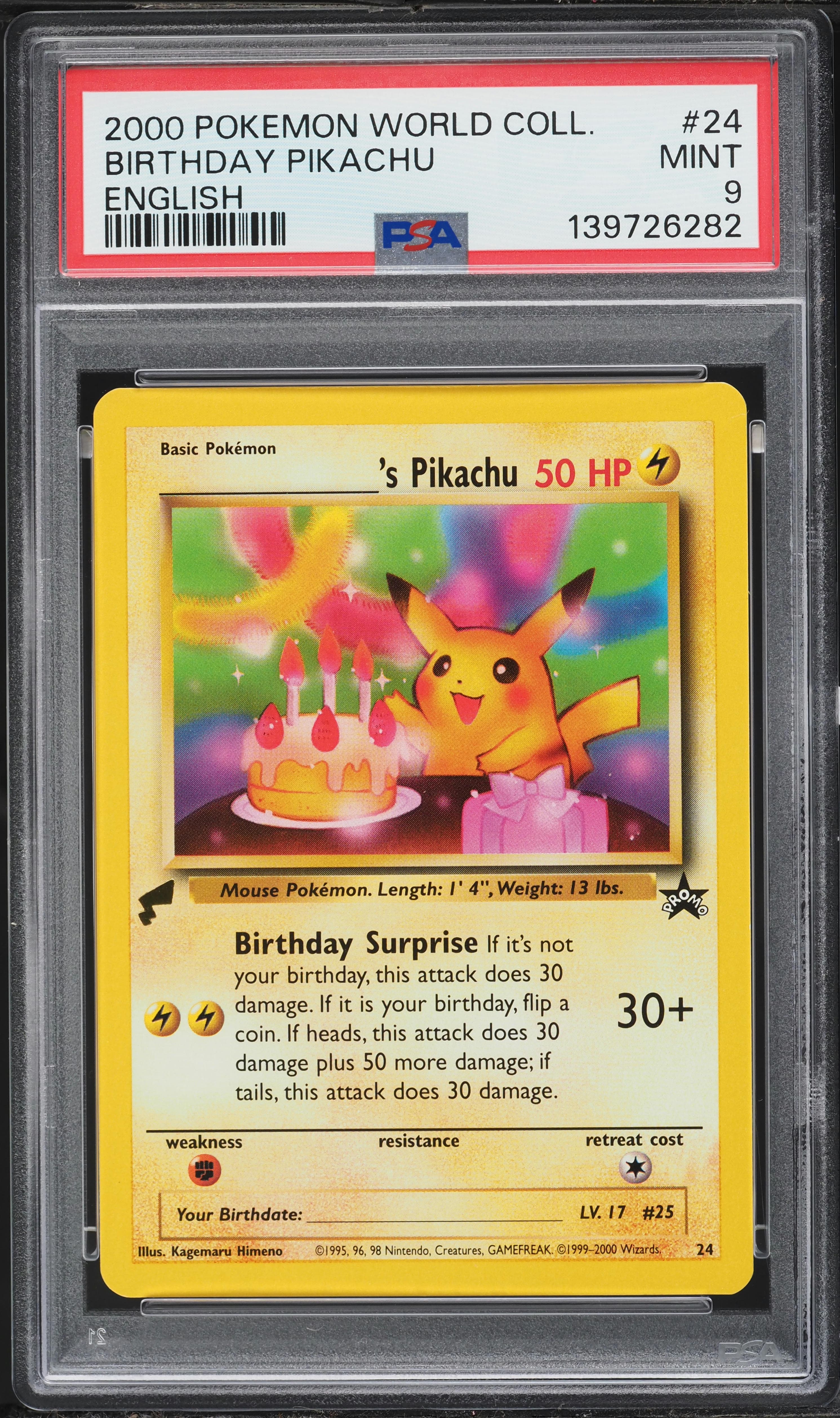 Birthday Pikachu