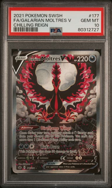 Full Art/Galarian Moltres V