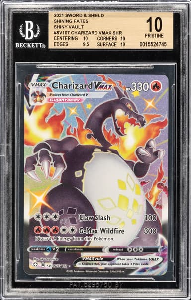 CHARIZARD VMAX POKEMON SWORD & SHIELD | SHINING FATES