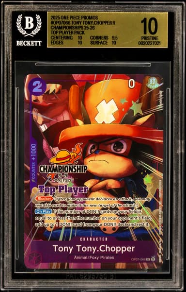 Tony Tony.Chopper R/(Championships 25-26 Top Player Pack)