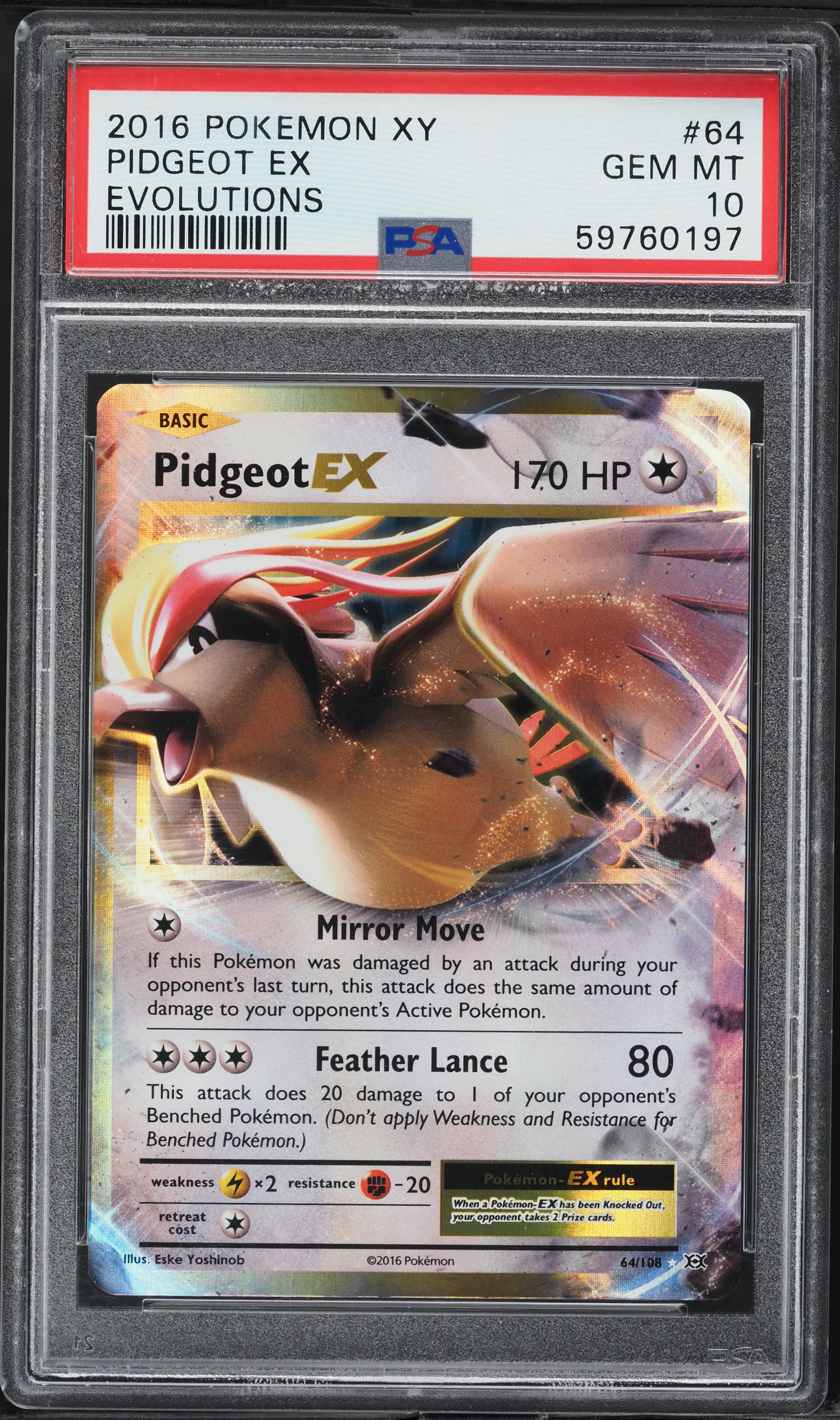 Pidgeot EX