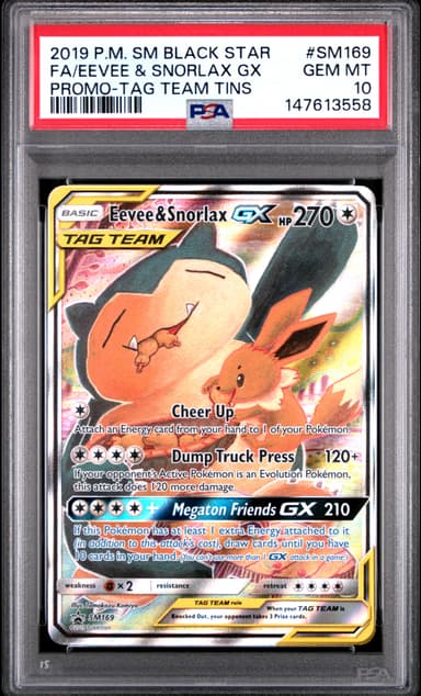 Full Art/Eevee & Snorlax GX