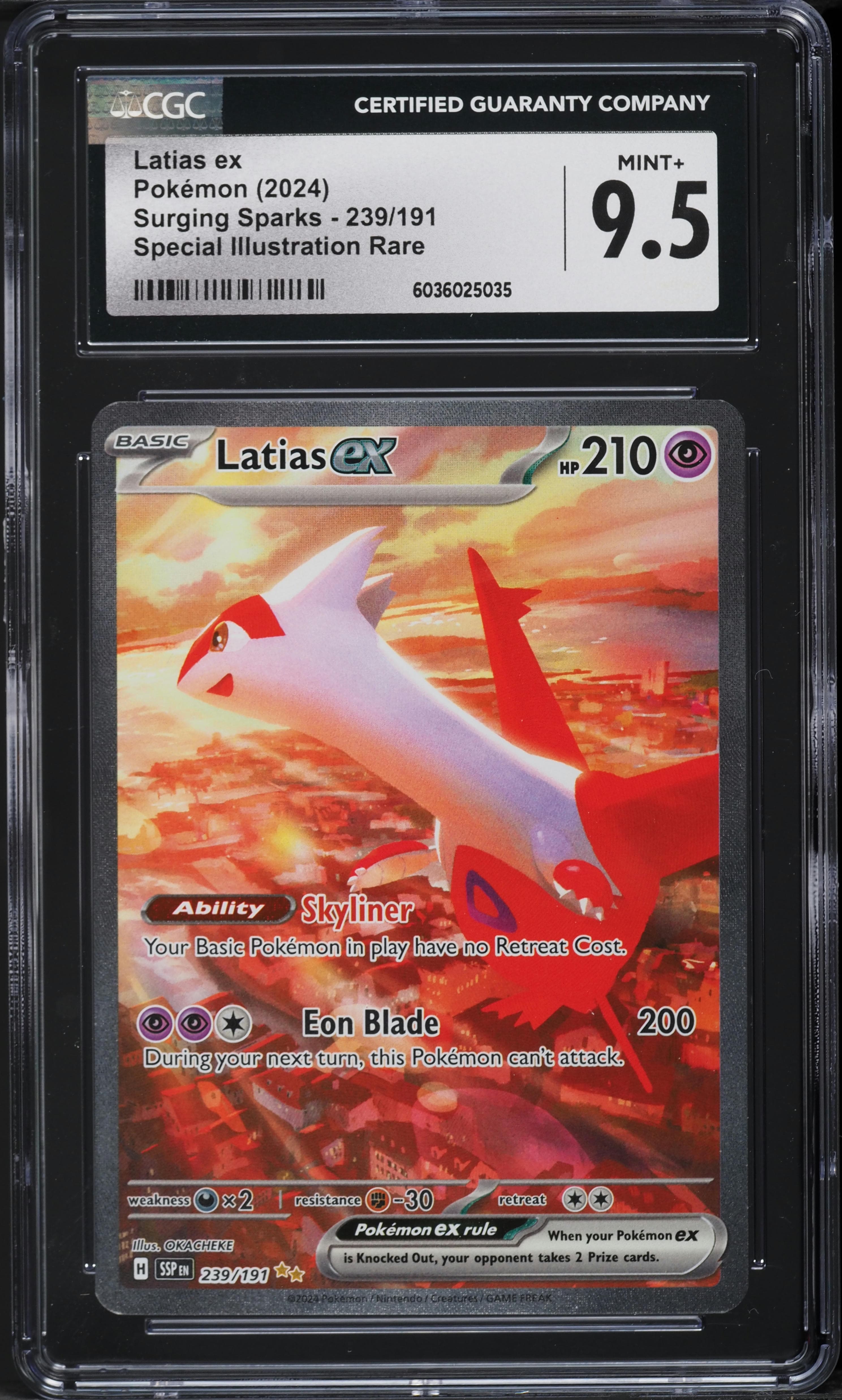 SCARLET & VIOLET SURGING SPARKS SIR LATIAS EX