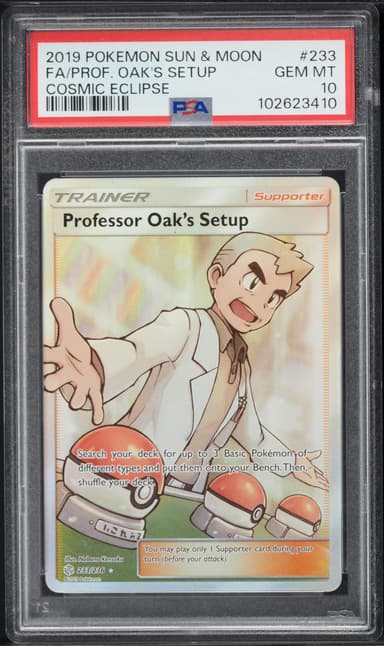 Full Art/Professor Oak's Setup