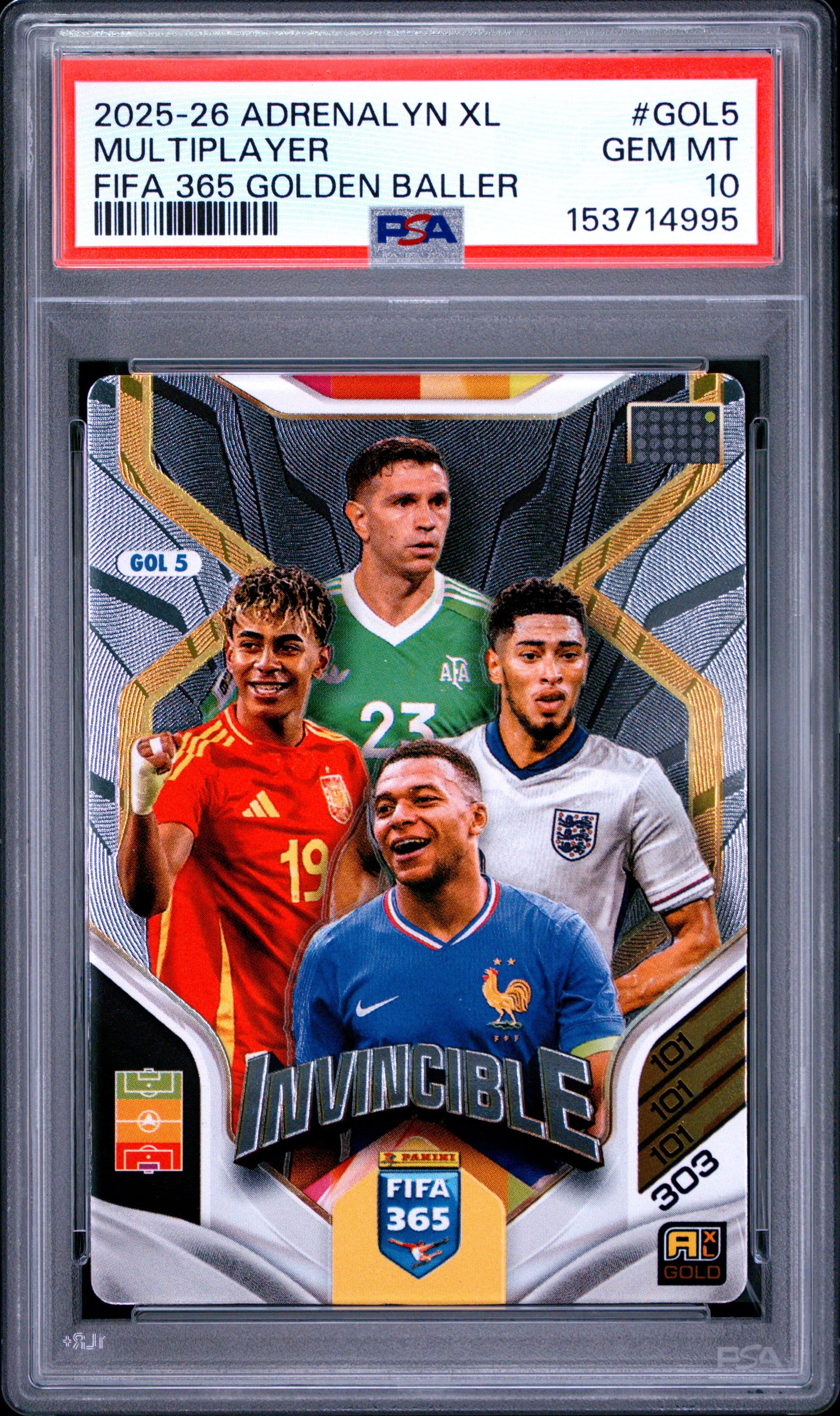 Emiliano Martinez/Jude Bellingham/Kylian Mbappe/Lamine Yamal