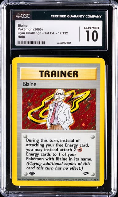 Blaine-Holo 1st Edition