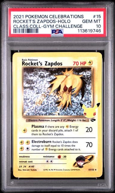 Rocket's Zapdos-Holo