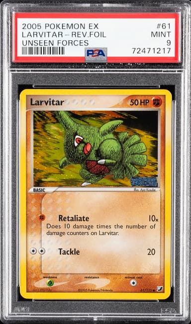 Larvitar-Reverse Foil
