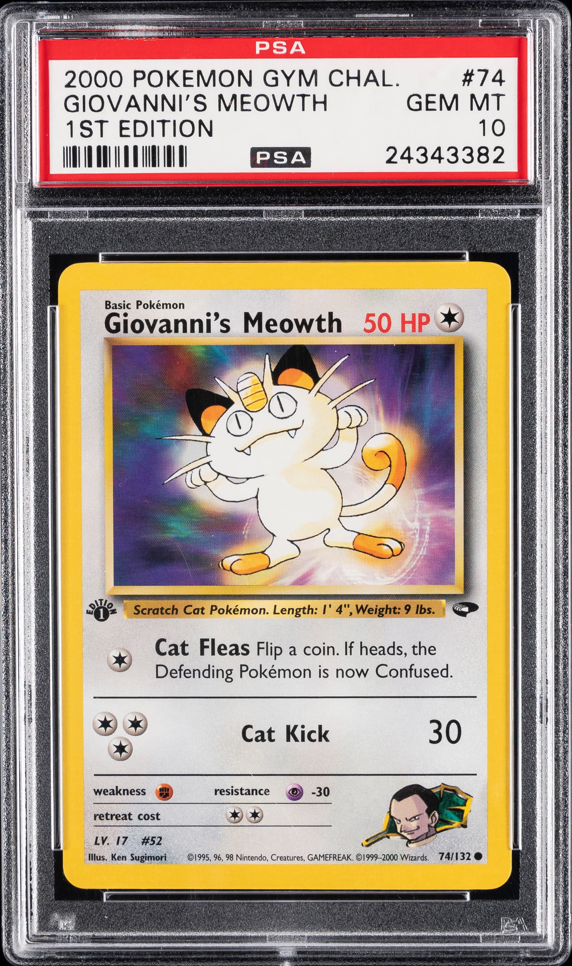 GIOVANNI'S MEOWTH