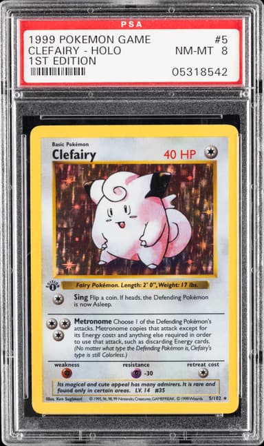 Clefairy-Holo 1st Edition