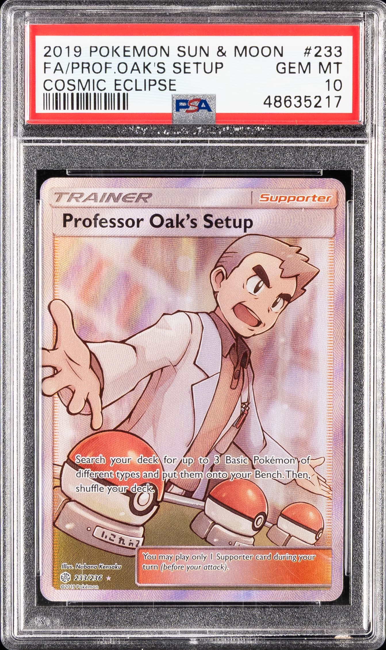 Full Art/Professor Oak's Setup