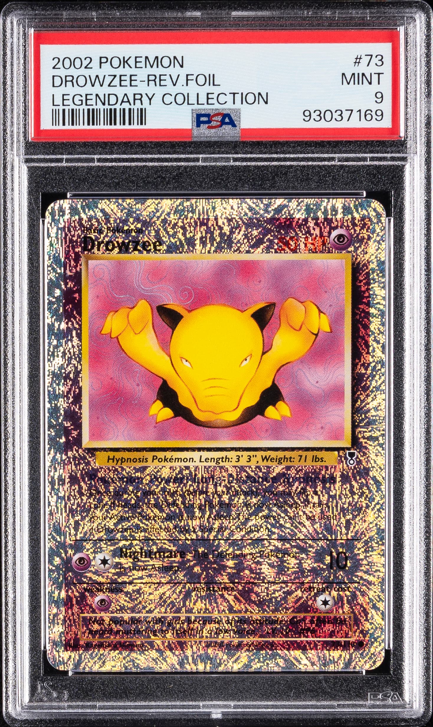 Drowzee-Reverse Foil