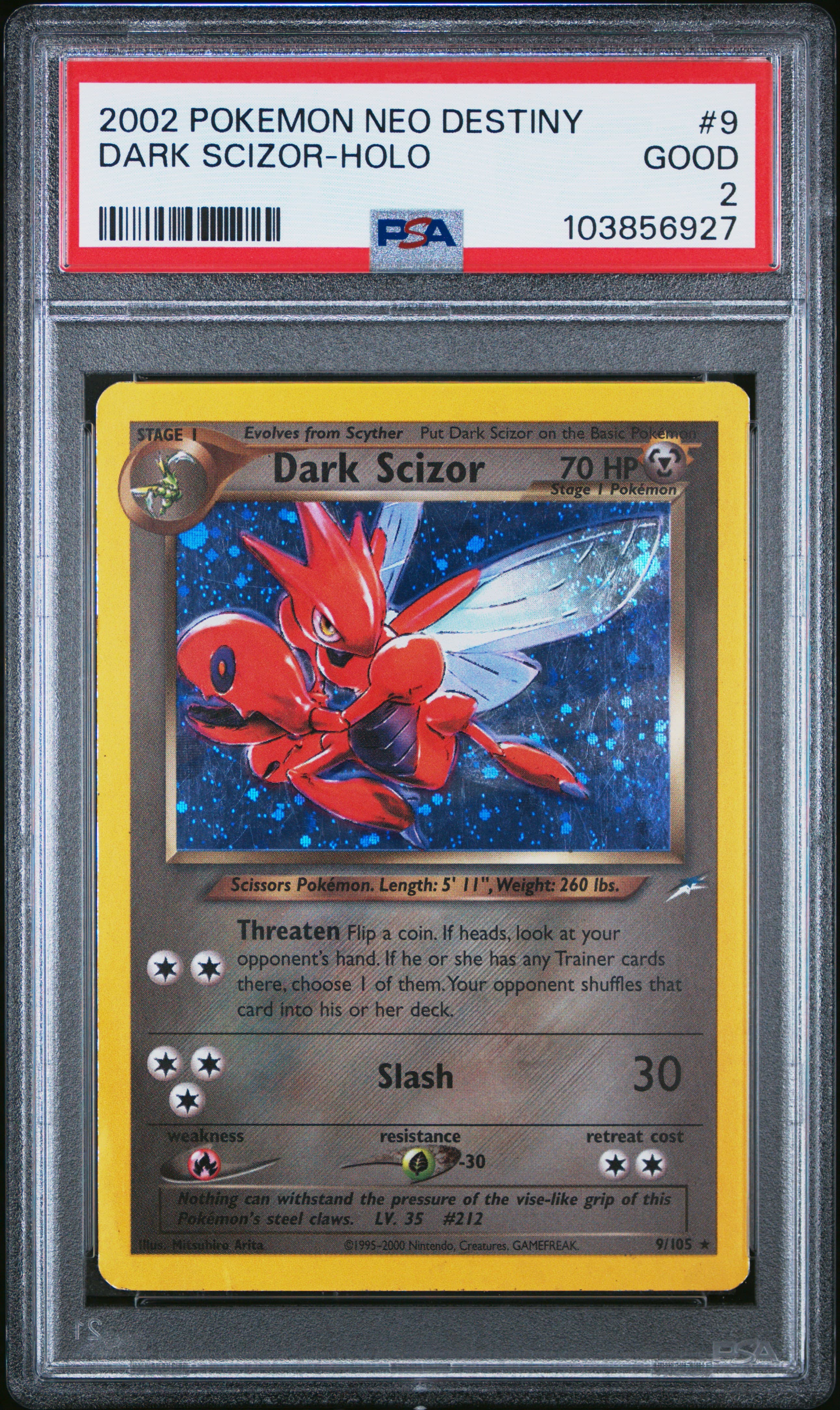 Dark Scizor-Holo Base