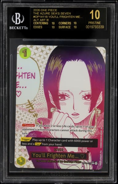 You'll Frighten Me... ALT ART R
