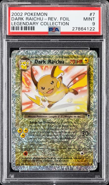 Dark Raichu-Reverse Foil