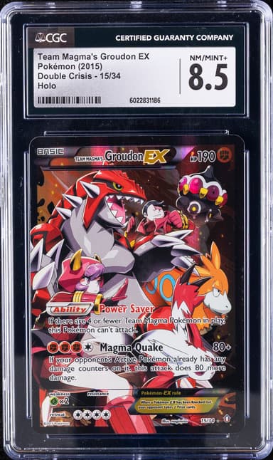 Team Magma's Groudon EX