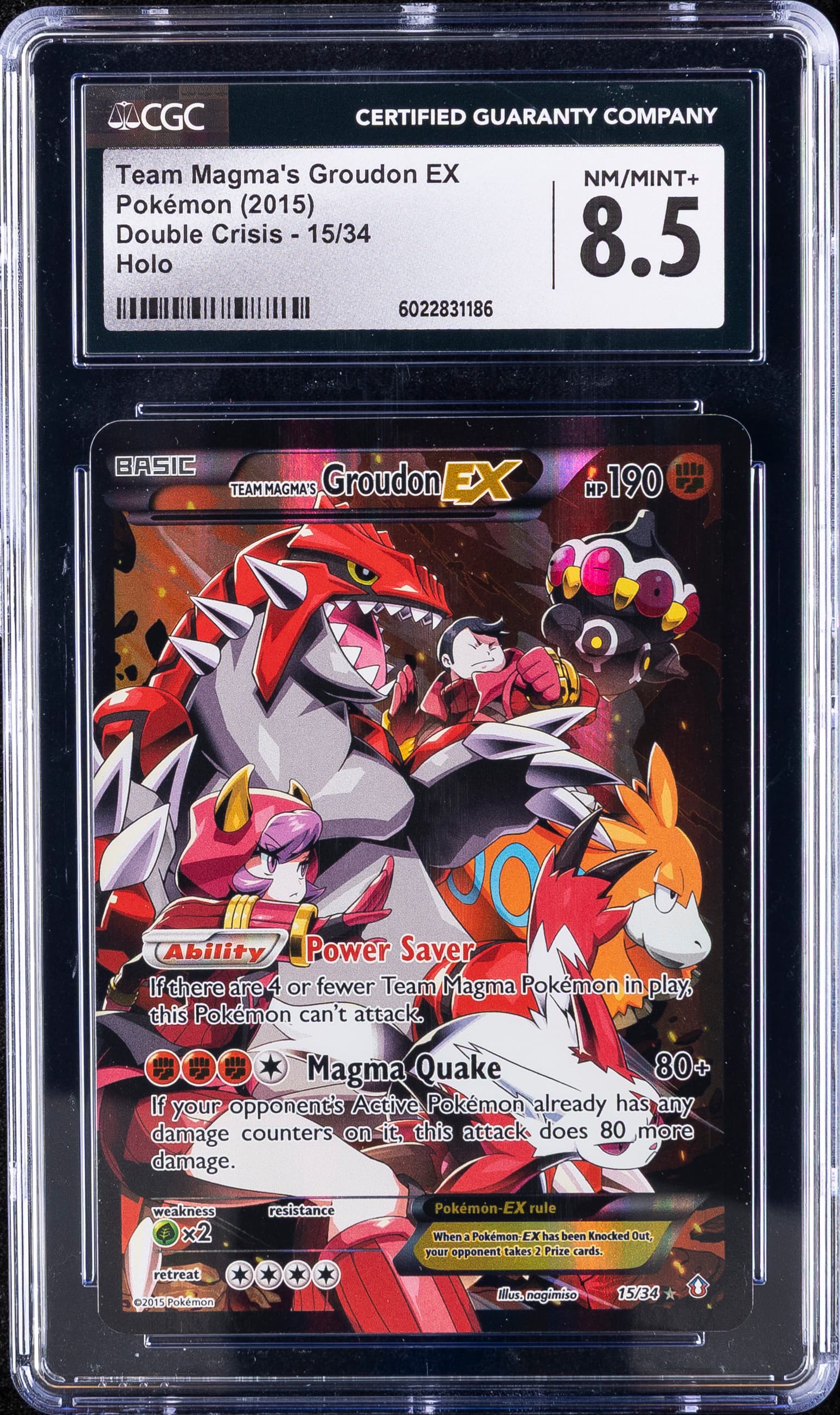 Team Magma's Groudon EX