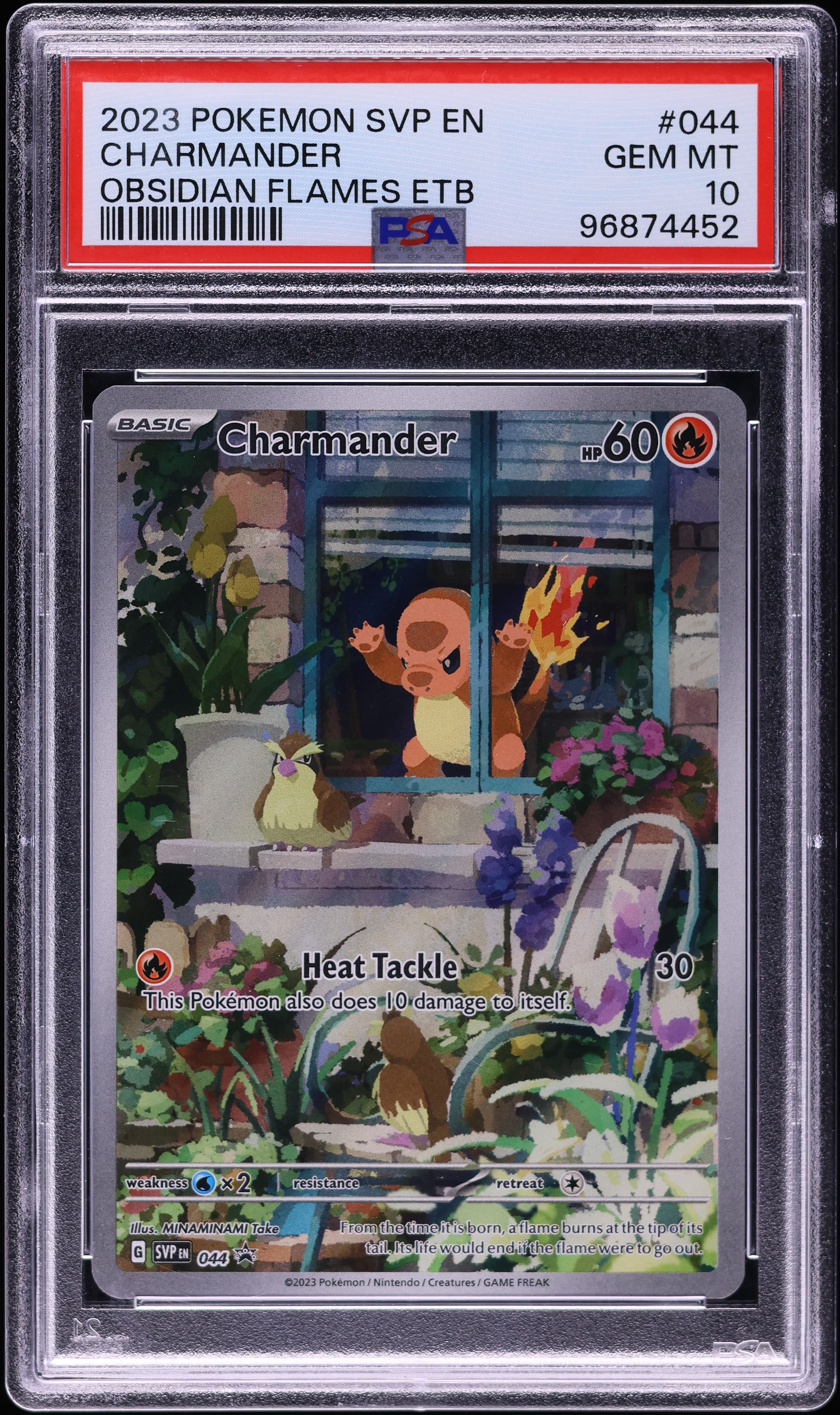 SV BLACK STAR PROMO OBSIDIAN FLAMES ETB CHARMANDER