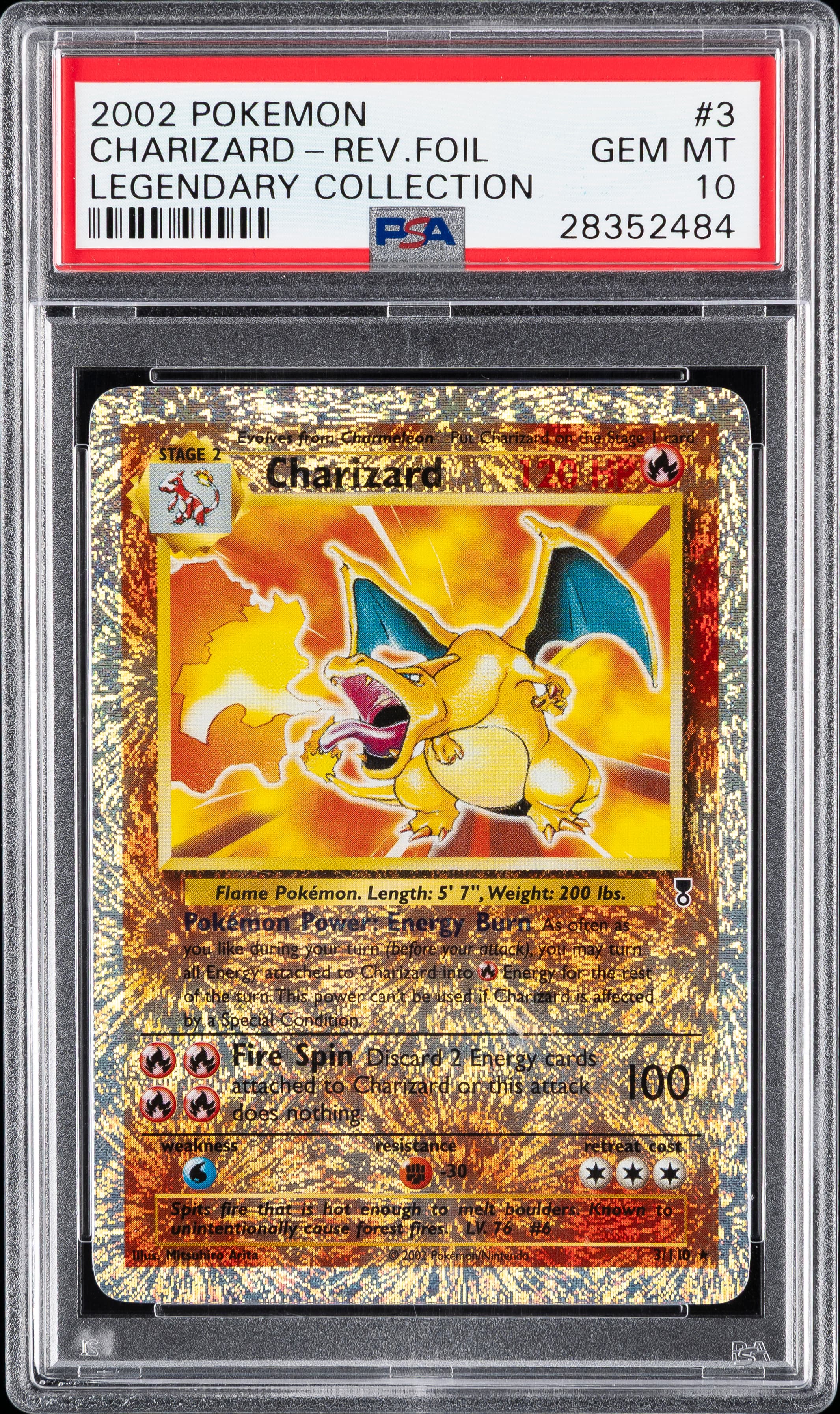 Charizard-Reverse Foil
