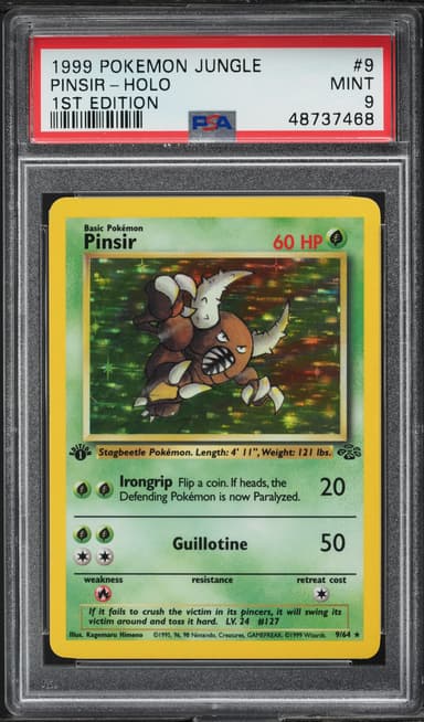 Pinsir-Holo 1st Edition