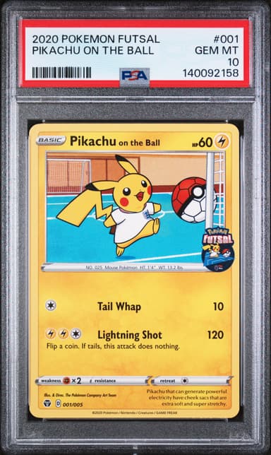 Pikachu on the Ball