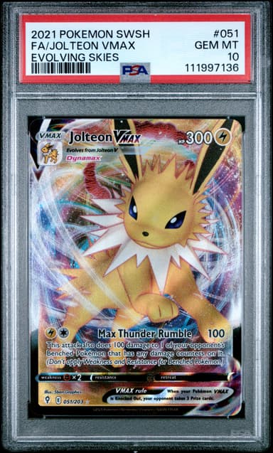 Full Art/Jolteon Vmax