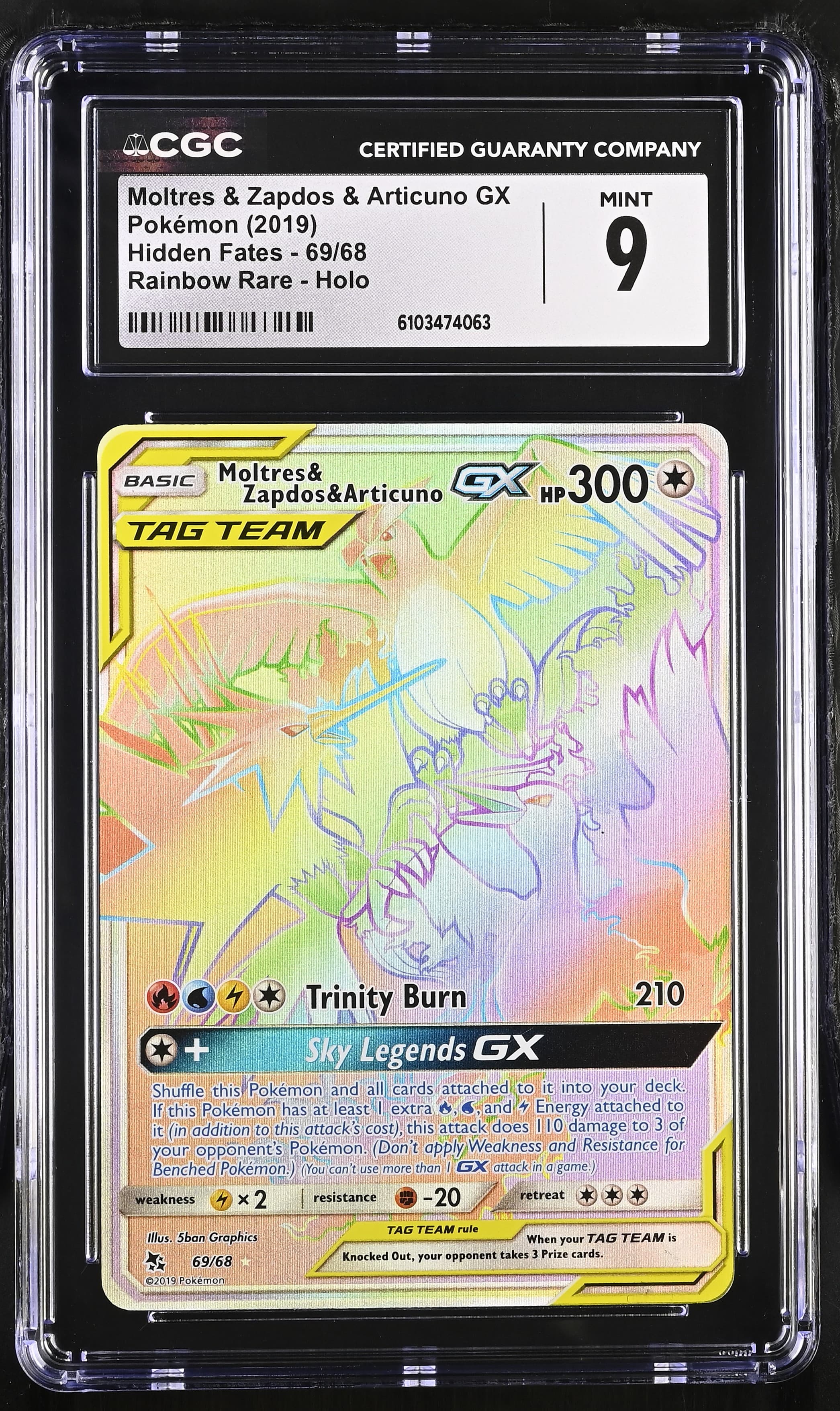 Moltres &amp; Zapdos &amp; Articuno GX