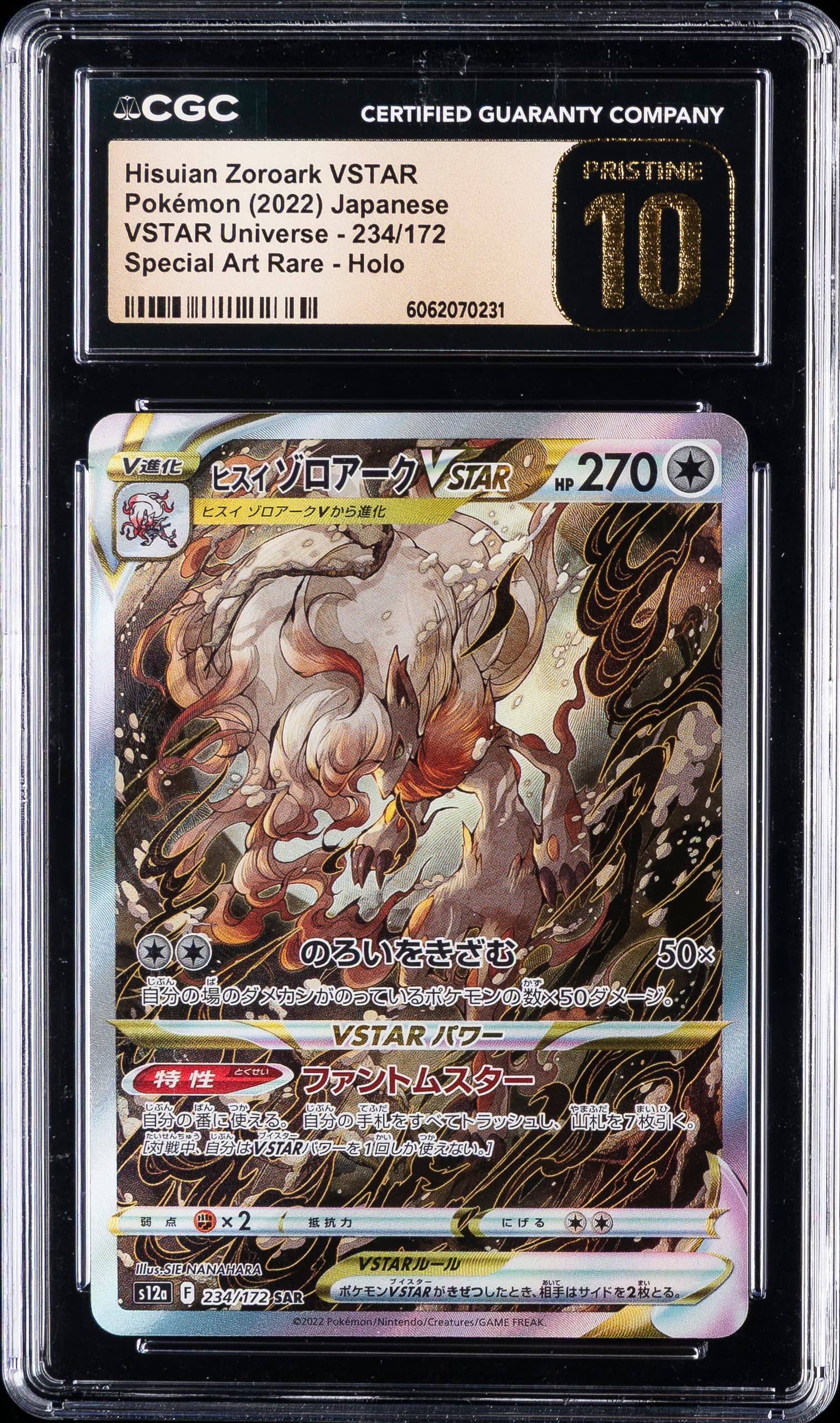 Full Art/Hisuian Zoroark Vstar