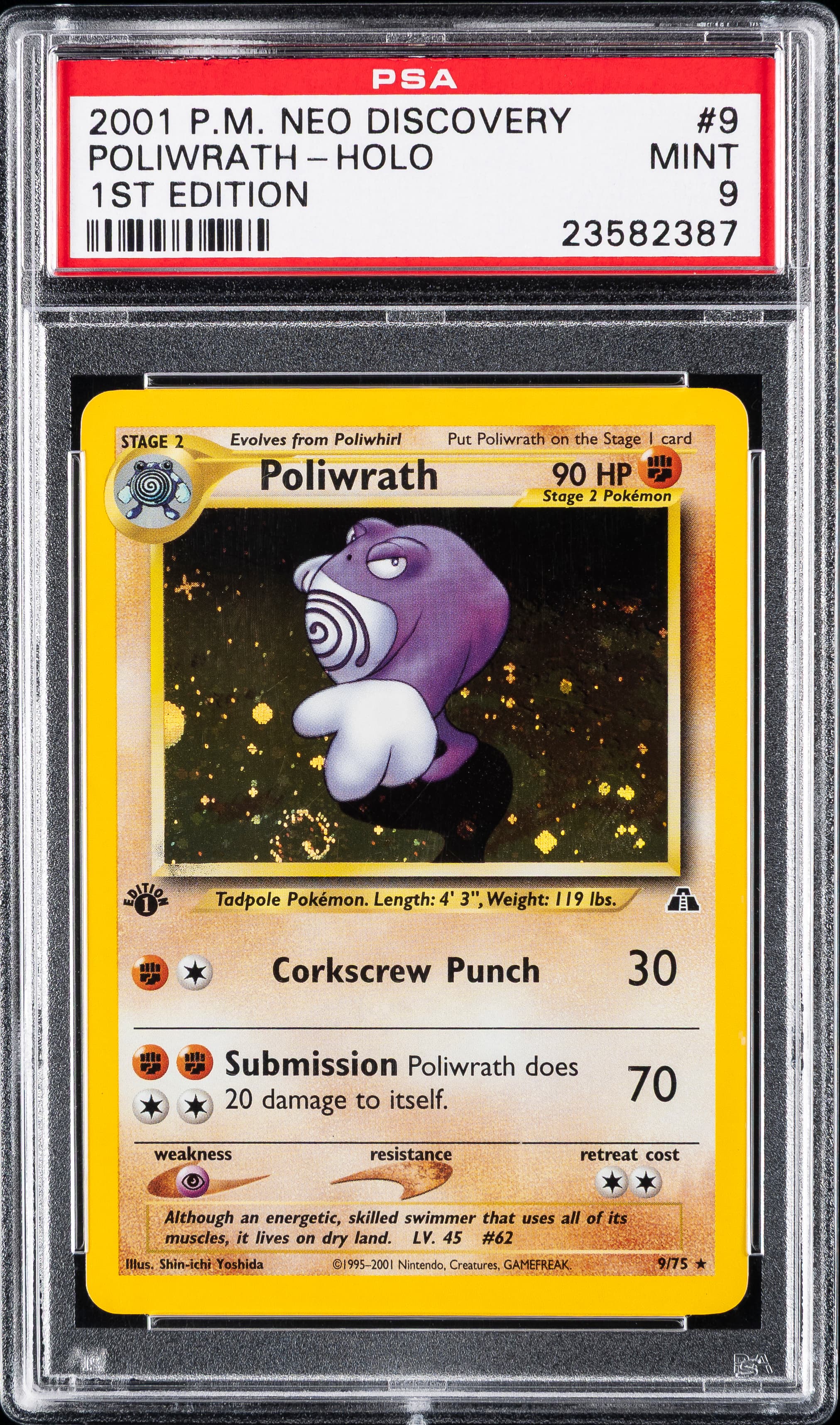 Poliwrath-Holo 1st Edition
