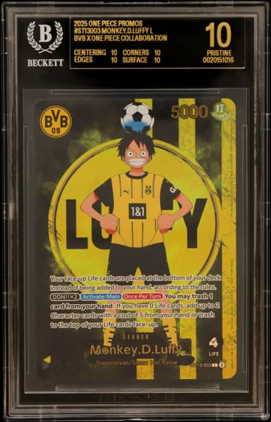 Monkey D. Luffy BVB X One Piece Match Day