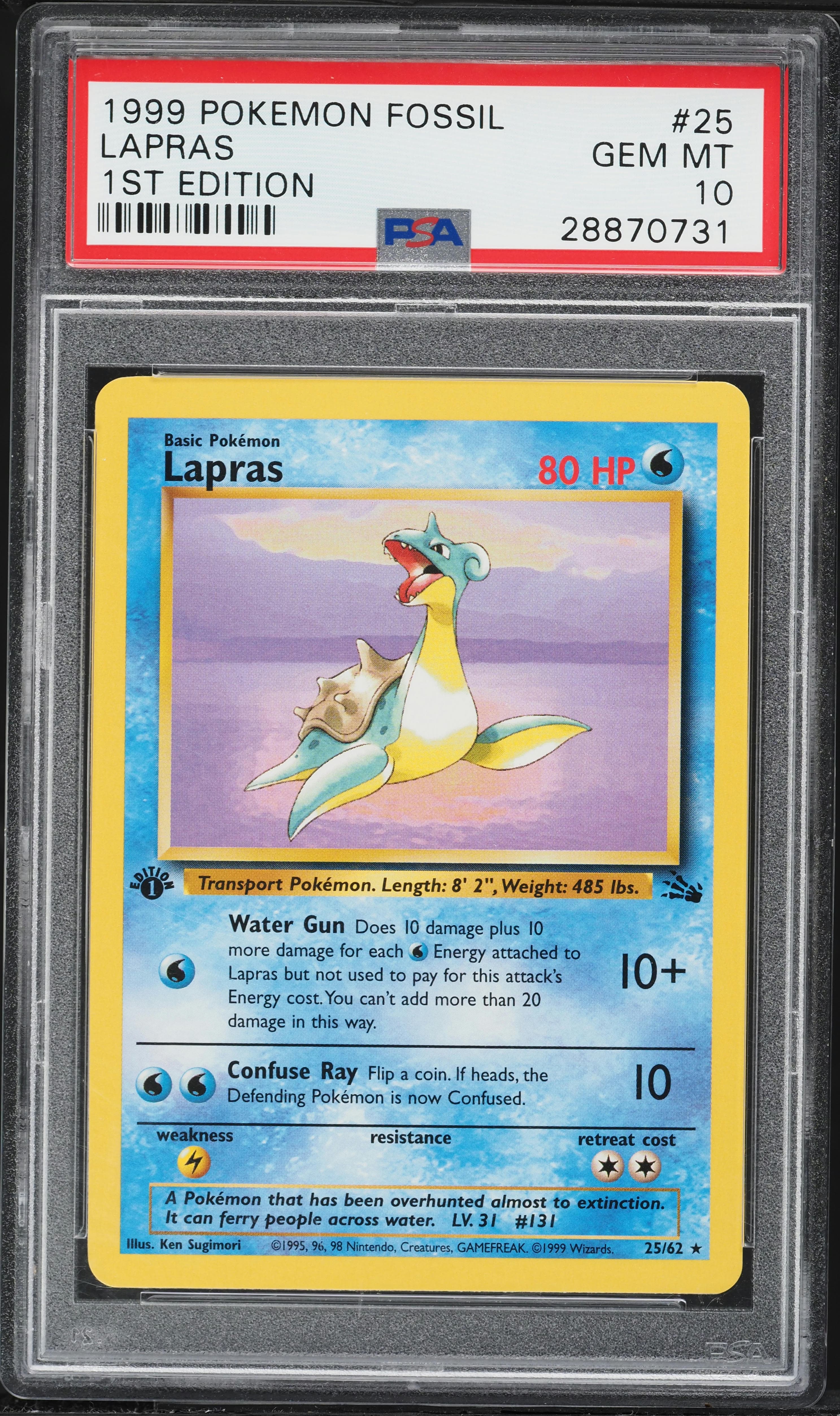 Lapras 1st Edition