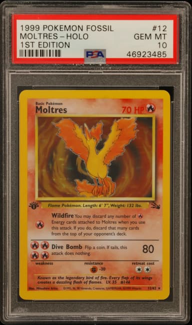Moltres-Holo 1st Edition