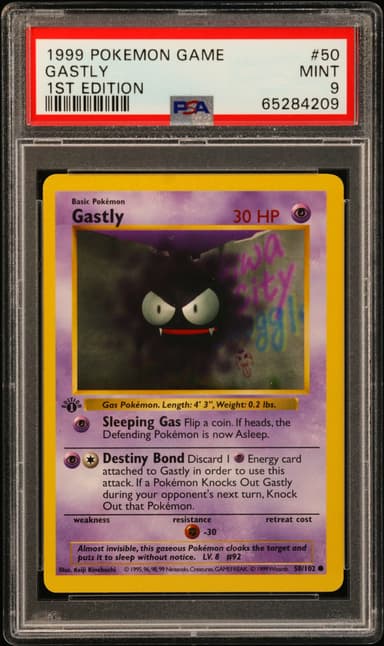 Gastly 1st Edition