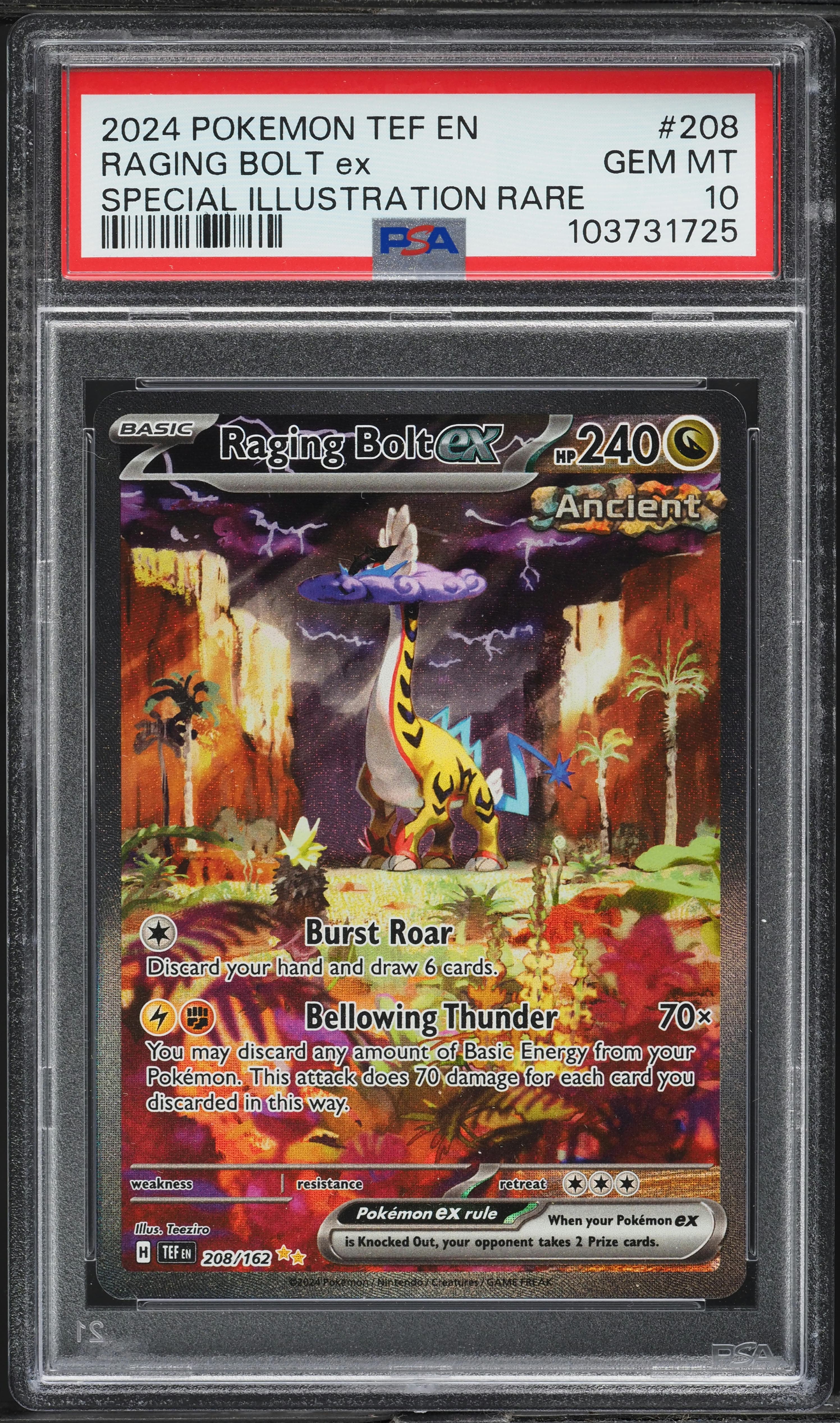 SV TEMPORAL FORCES SIR RAGING BOLT EX