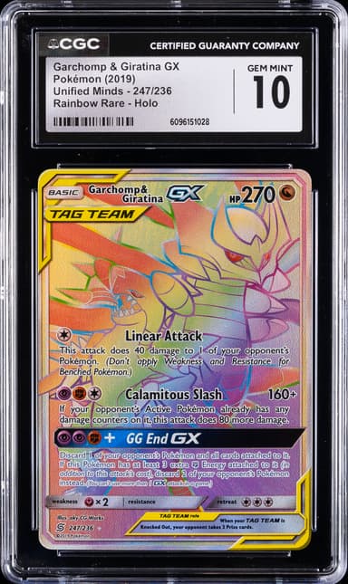 Full Art/Garchomp & Giratina GX