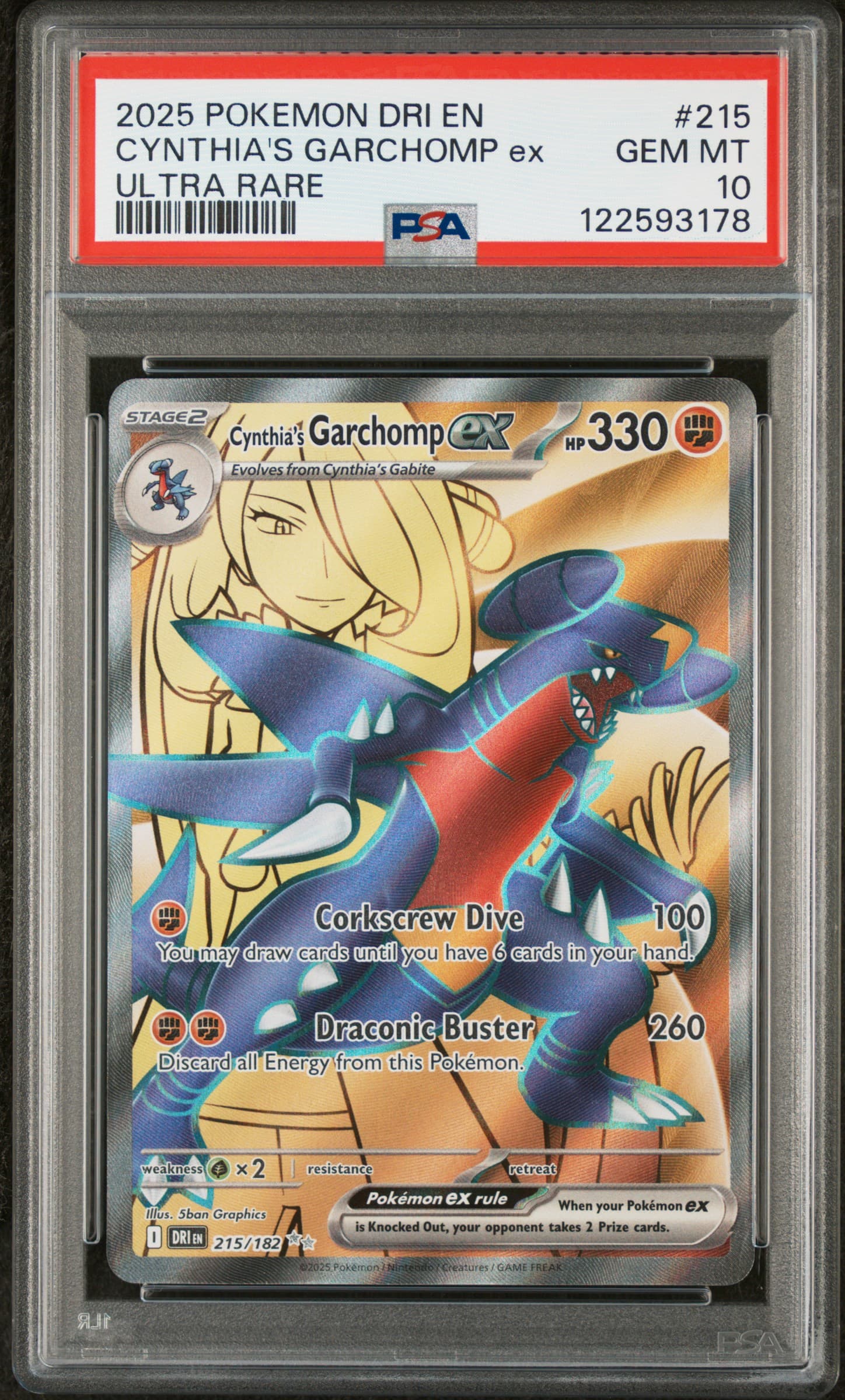 Cynthia's Garchomp EX