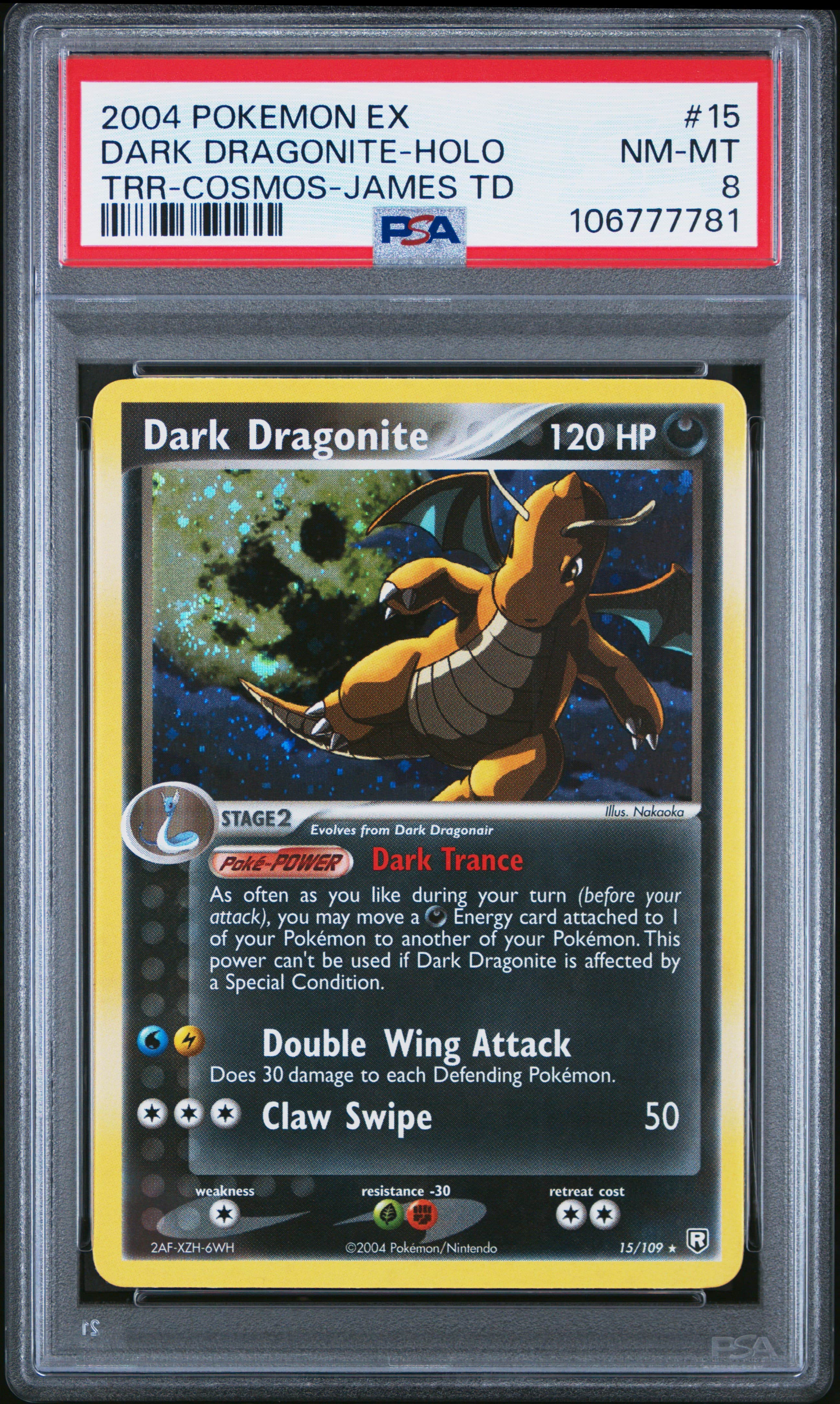 Dark Dragonite-Holo