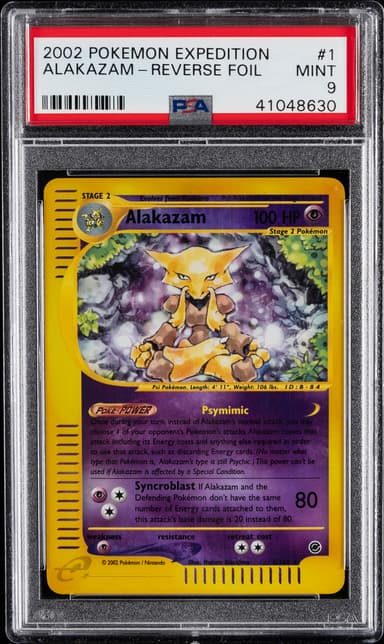 ALAKAZAM-REVERSE FOIL