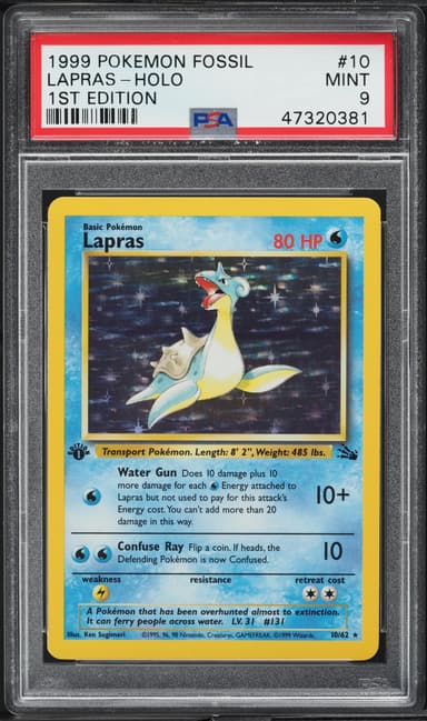 Lapras-Holo 1st Edition