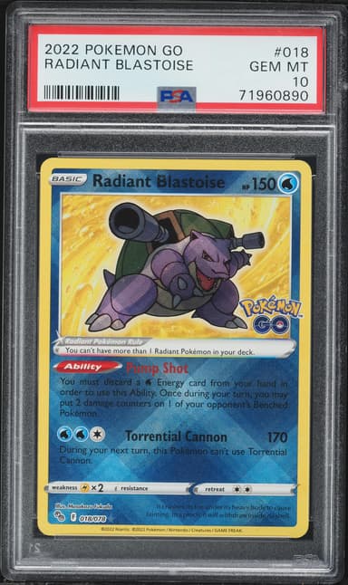 Radiant Blastoise