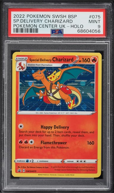 SWSH BLACK STAR PROMO UK HOLO SPECIAL DELIVERY CHARIZARD