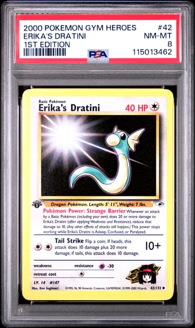 Erika's Dratini 1st Edition