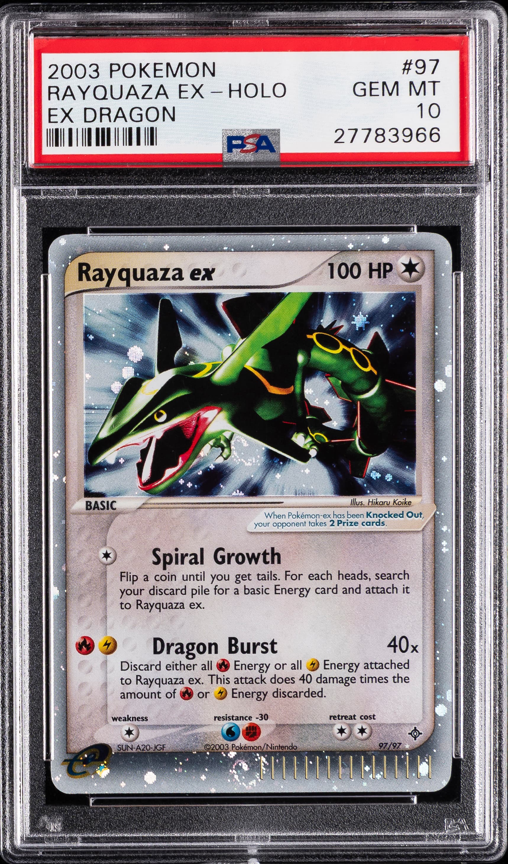Rayquaza EX-Holo