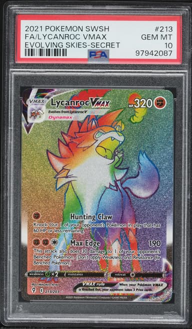 Full Art/Lycanroc Vmax
