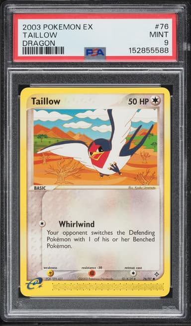Pokemon EX Dragon Taillow #76